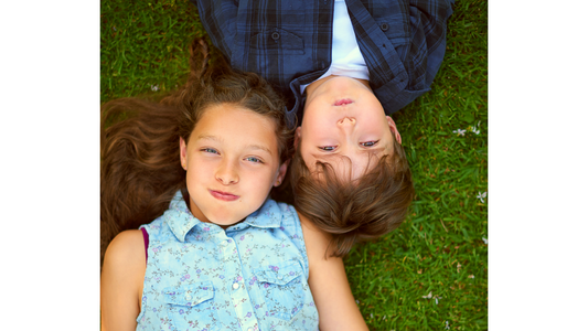 children holding their breath