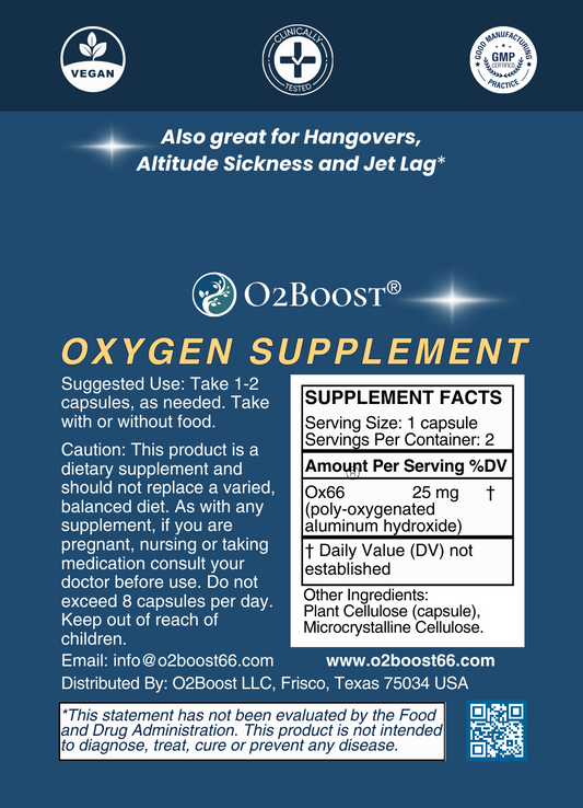 O2Boost Single-Use 2-Pack Supplement