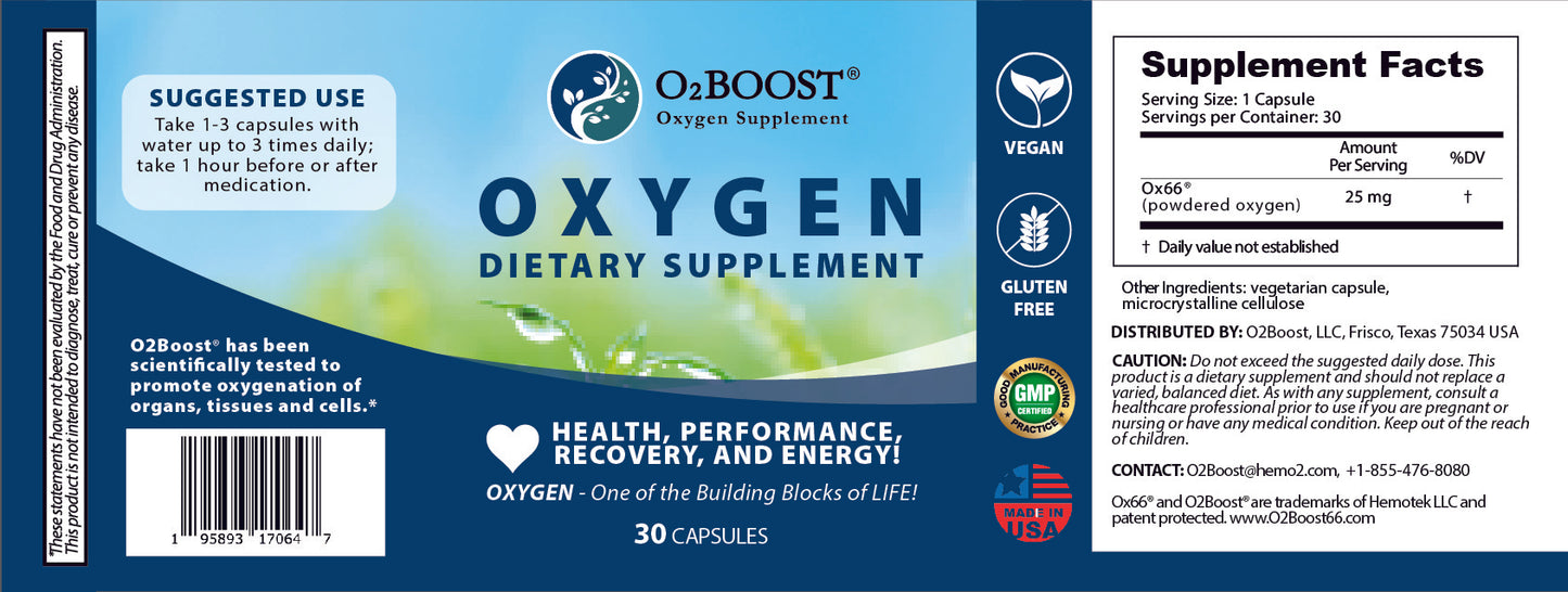 O2Boost® Oxygen Supplement